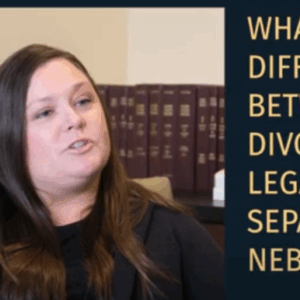 Difference Between Divorce & Separation